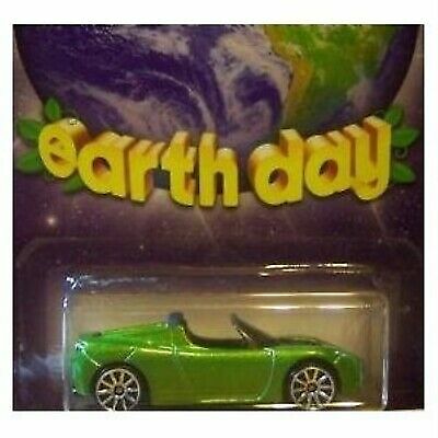 Hot Wheels 2010 Earth Day Tesla Roadster Sport Metallic Green Sp10 For Sale Online Ebay