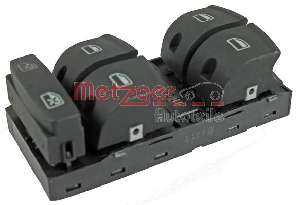 METZGER 0916375 Switch, window regulator for AUDI