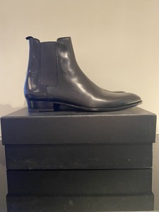 ysl black chelsea boots