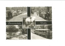 uralte AK Pioniereisenbahn Dresden verschiedene Ansichten 1968 //05