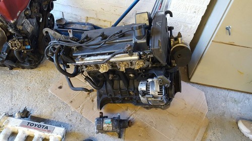 Toyota MR2 3SGE Engine, Auxiliaries And Gearbox. 90,000 Miles. Not 3SGTE Turbo - Picture 2 of 8