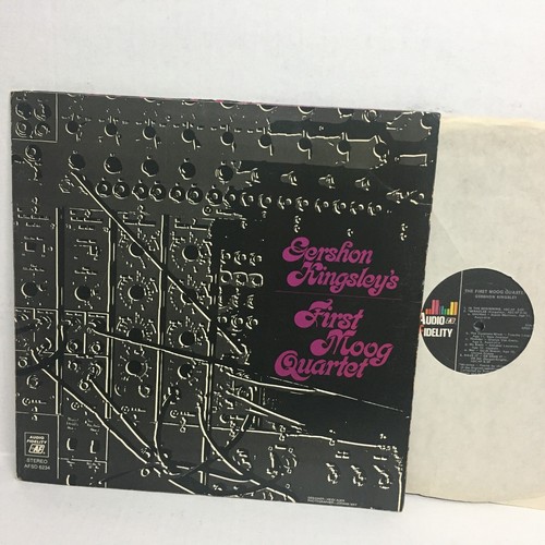 GERSHON KINGSLEY'S FIRST MOOG QUARTET AUDIO FIDELITY 33 RPM LP VERY NICE