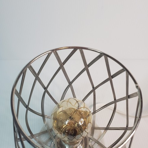 Scentsy Diamond Weave Silver - Wax Warmer Table Lamp Decorative MISSING PARTS - Picture 20 of 23