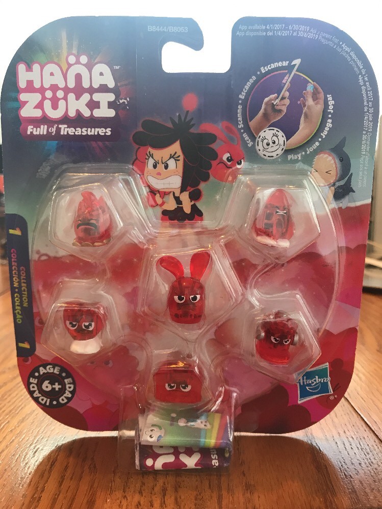 HANAZUKI Treasure Feisty Fury Toy Figure 6 Pack Ships N 24h | eBay