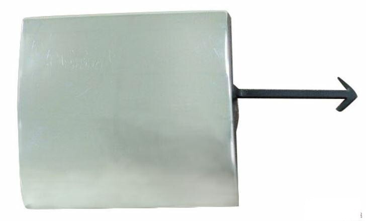 Tappo gancio traino paraurti anteriore per peugeot 107 2009 al 2011