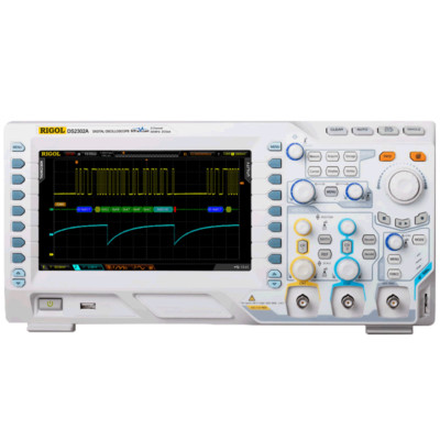 New RIGOL Digital Oscilloscope DS2072 2GSa/s 70Mhz 8''TFT 50kwfms/s 500uV-10V/div