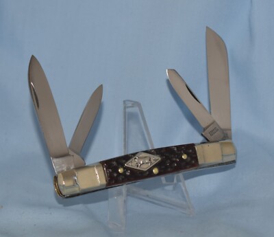 RARE VINTAGE SCHMIDT ZIEGLER BONE CONGRESS KNIFE ''NEAR MINT!