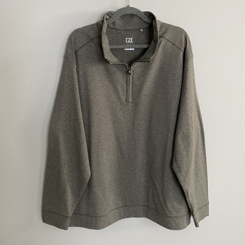 Buck DryTec Pullover Mens 2XB Brown 