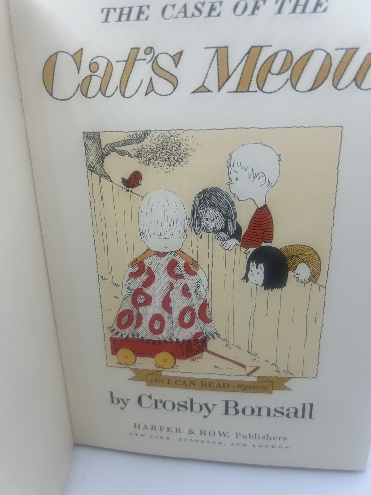The Case of the Cats Meow Hardcover 1965 Crosby Bonsall Classic Book ...