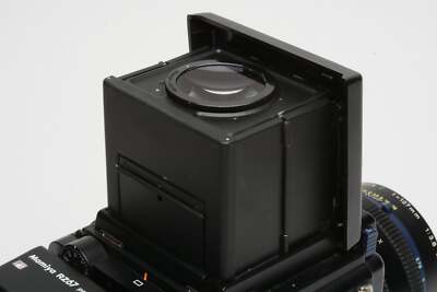 Mamiya RZ67 Pro II Body, 127mm f3.8 lens, 120 back, WLF, new seals