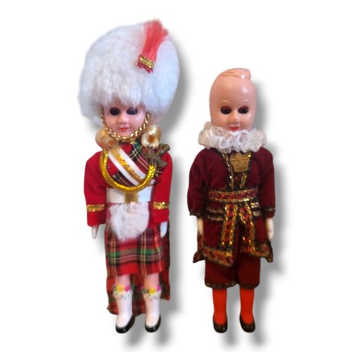Set Of 2 Vintage "The Royal Parade" Collection Souvenir Dolls, Pre-Owned