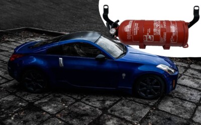 Support D'extincteur Pour Nissan 350Z Côté Passager - Neuf, F4 Fabrication, Réf. 350ZFE