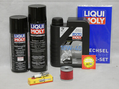 Wartungs Set Für Peugeot Citystar 125 - Öl, Ölfilter & Zündkerze Service Paket