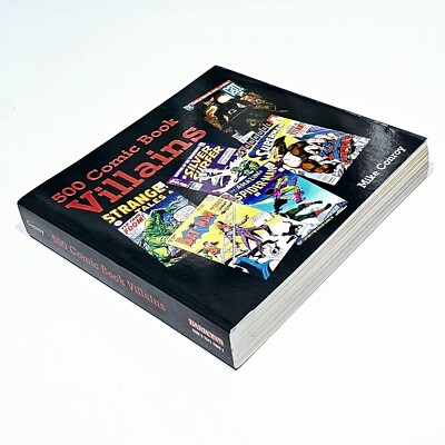 Barron's Compendium 500 COMIC BOOK VILLIANS engl. Bösewicht Doom Hitler Bizarro