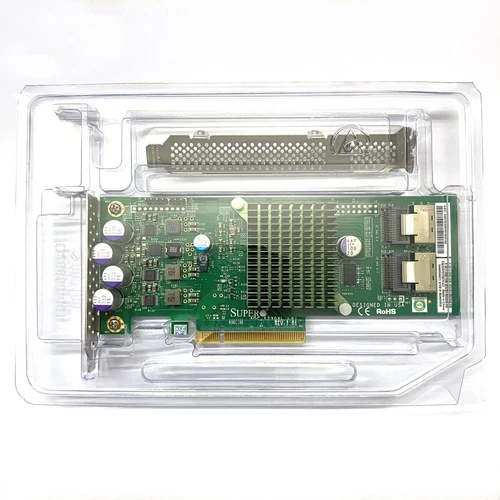 Supermicro AOC-S2308L-L8i PCIe 3.0 6Gbps SAS HBA P20 IT Mode ZFS FreeNAS unRAID