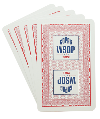 WSOP 2 Decks World Series of Poker Used Copag Plastic Playing