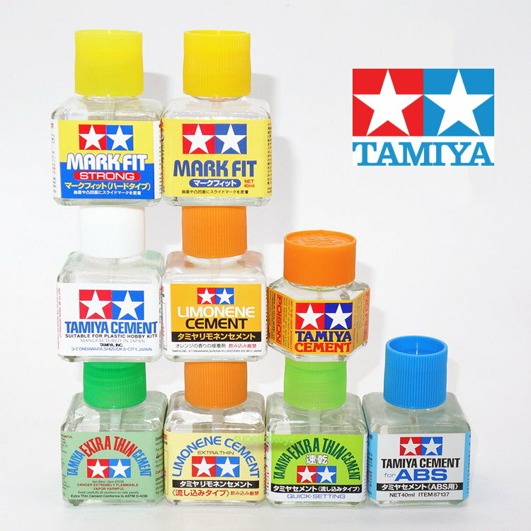 Tamiya Color Cement Glue 8700387205 For Plastic Moddel Kit (multiple