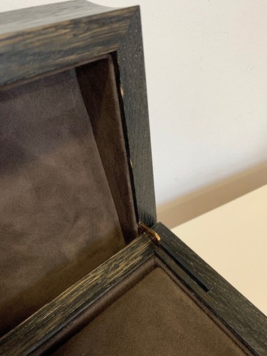 Parmigiani Fleurier Empty Watch Box Large Wooden Luxury AUTHENTIC ORIGINAL SWISS - Picture 9 of 10