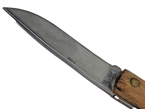  Mule Skinner Work Wood Handle Pocket Knife - Picture 7 of 8