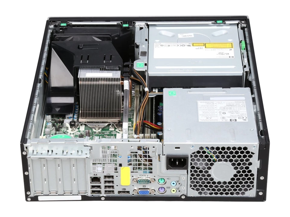 HP Compaq Elite 8100 i5 660 3.3ghz/ 8gb 500gb HDD, DVDRW DESKTOP - Image 2 of 2