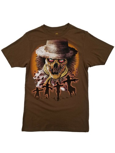 Mens Brown Scarecrow King Graphic Tee 