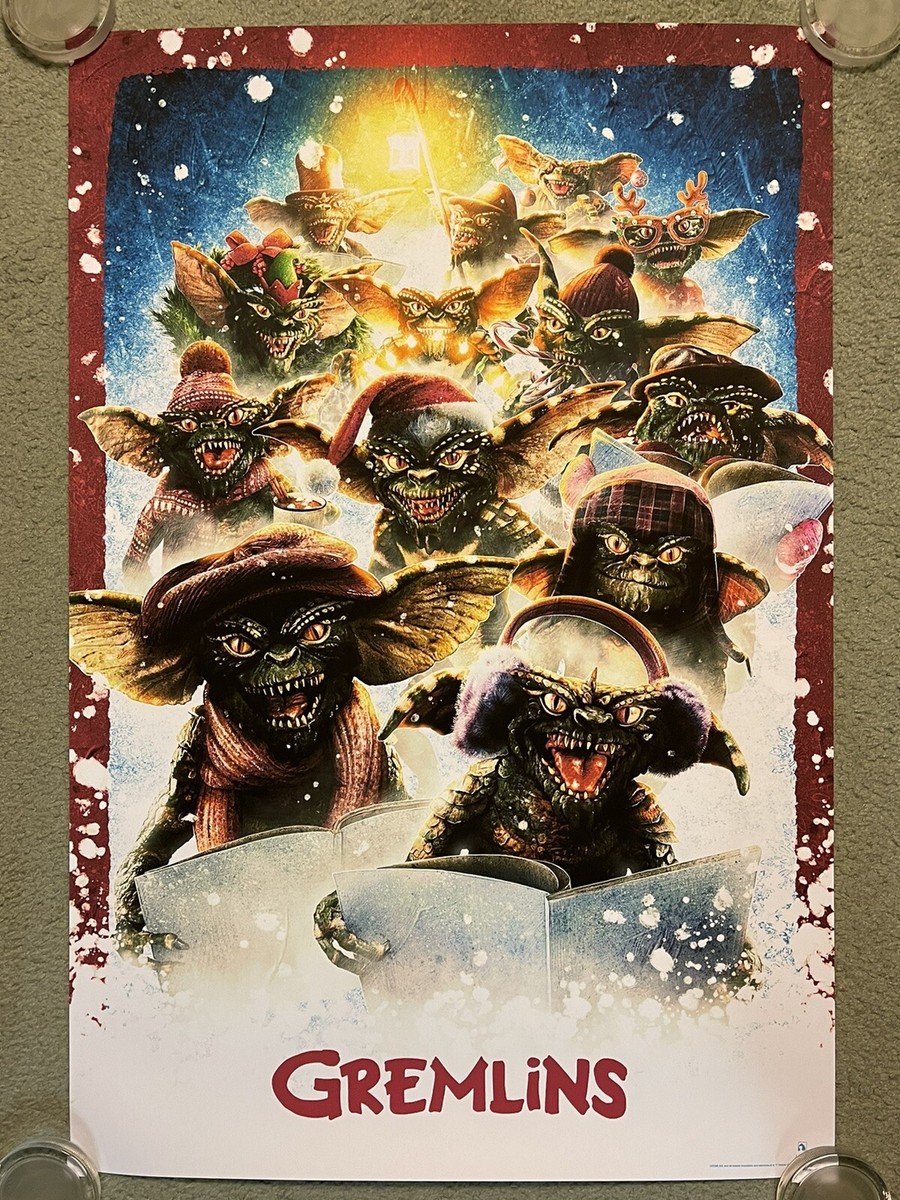 Gremlins Joe Dante Horror Christmas Movie Art Print Poster Mondo