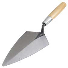 Kraft Tool 10" Philadelphia Brick Trowel with Wood Handle BL750