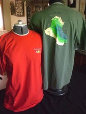 Enduring Freedom T Shirt IRAQ CUM LAUDE New Old Stock USA made TEE MapBack OEF