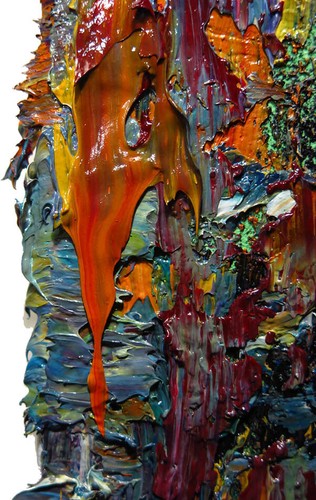 BUY ORIGINAL █OIL█PAINTING█IMPRESSIONISM█ART█REALISM ABSTRACT█OUTSIDER MODERN A - Picture 8 of 14