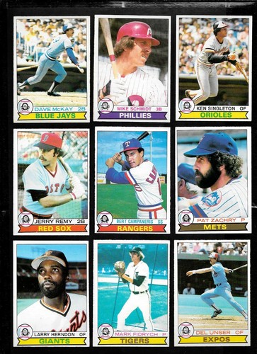 1979 OPC O PEE CHEE TOPPS MLB BASEBALL CARD 251-374 & WRAPPER SEE LIST - Picture 152 of 256