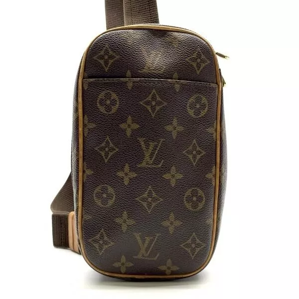 LOUIS VUITTON Monogram Pochette Gange Shoulder Bag M51870 LV Auth