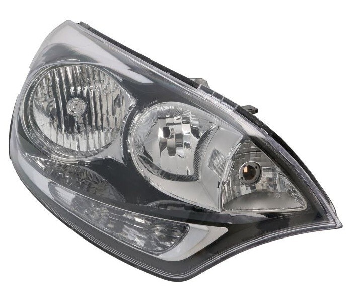 Phare avant droit Kia Rio III pour rouler de nuit en sécurité optique H1 H7