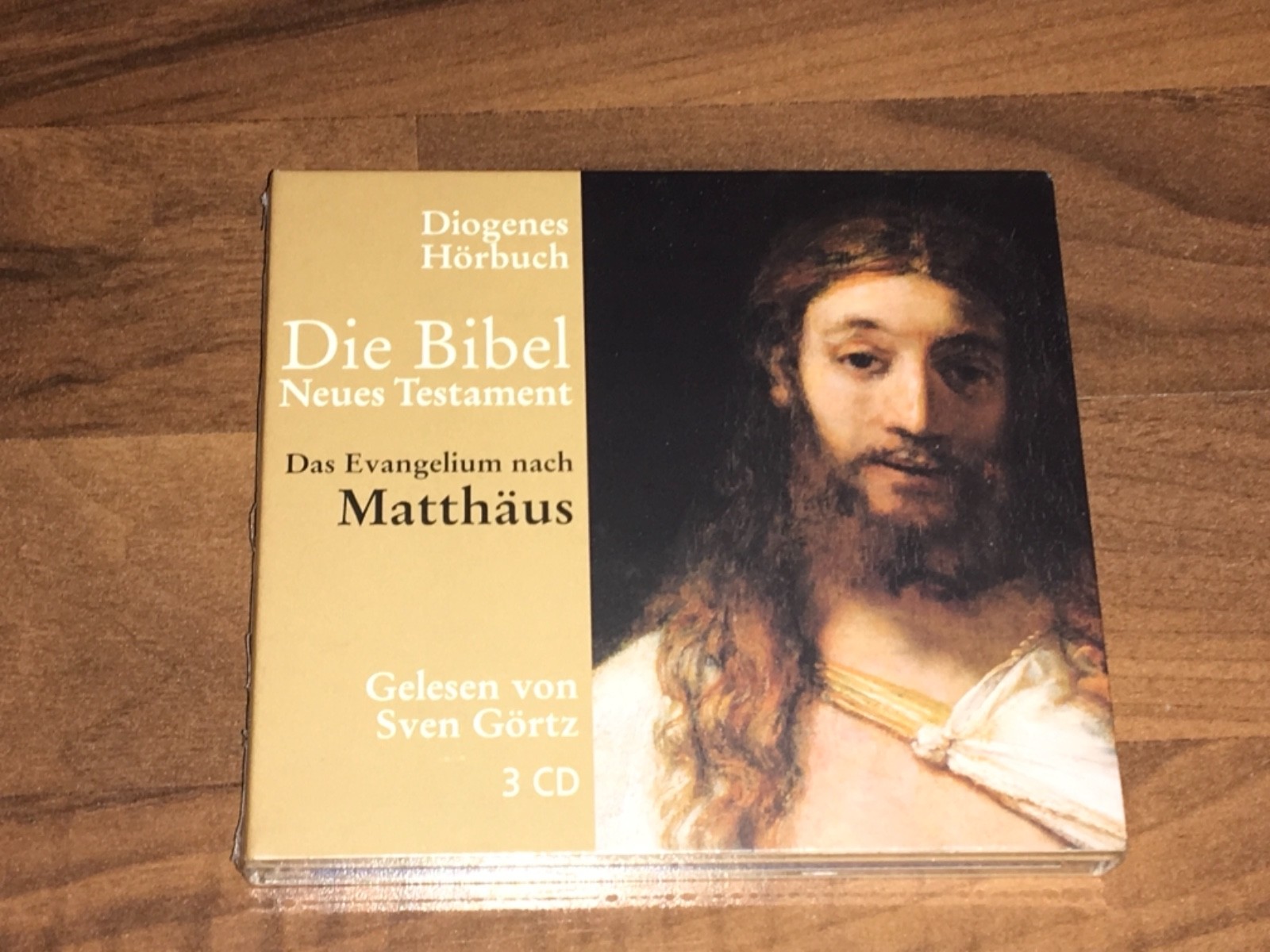 Hörbuch Das Evangelium nach Matthäus gelesen Sven Görtz 3 CD Neu eingeschweißt - Unbekannt