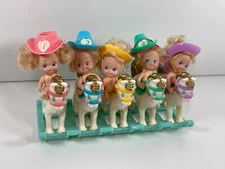 Tyco Quints Rocking Horse Playset & Dolls 1989 #1575-2