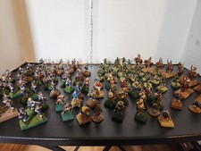 Lot 90 Figures 1 1/4" Tall 17th Century Soliders Lead Unmarked Painted