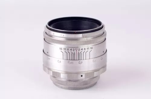 MINT SILVER Helios 44-2 (f/2, 58mm). Serviced. Bokeh portrait soviet lens M42