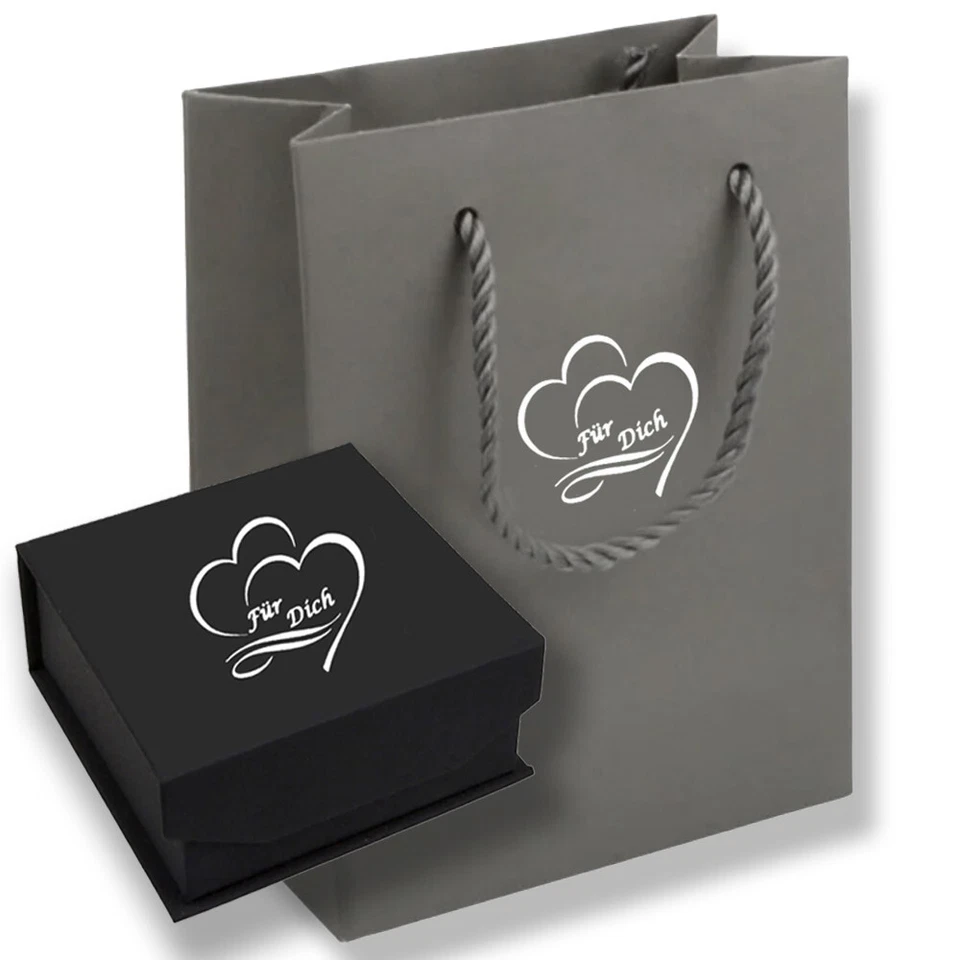 925 Silber Herzkette Kette Herz Halskette Geschenk für Frauen Damen Freundin - Bild 2 von 4