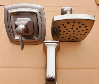Hensley Single-Handle 1-Spray Tub and Shower Faucet with Curved Shower Rod in Spot Resist Brushed Nickel Hensley Single-Handle 1-Spray Tub and Shower Faucet with Curved Shower Rod in Spot Resist Brushed Nickel