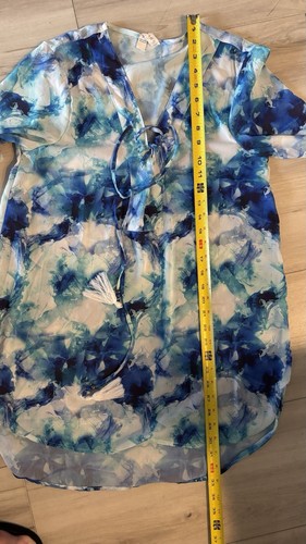 🌴next Beachwear Floral Print Beach Cover-Up /Women's Med Sun Dress 👗 - Picture 6 of 7