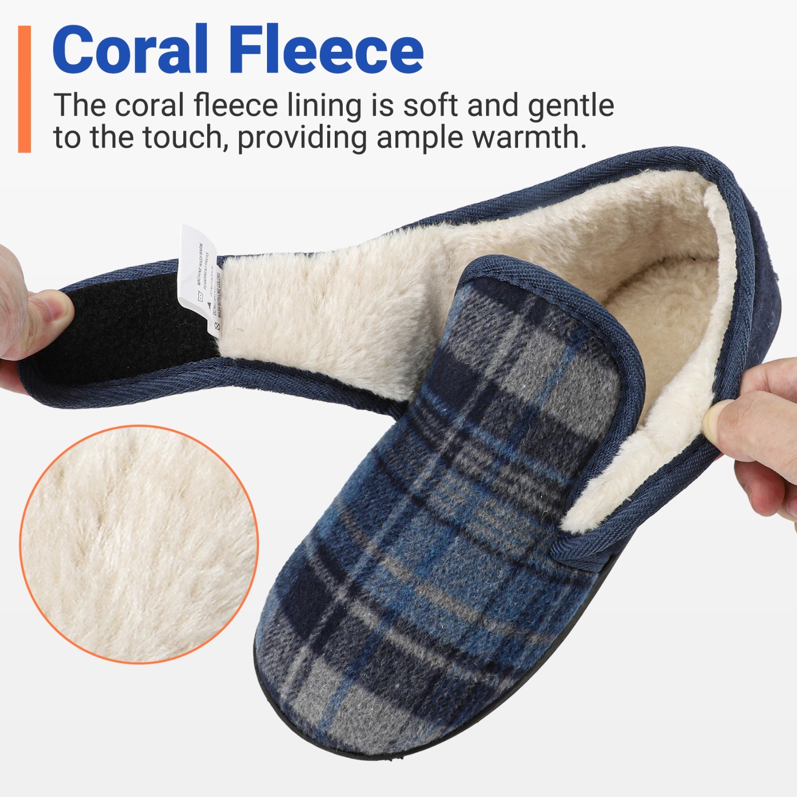 Non-slip Swollen Feet Edema House Shoes
