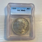 1925 Peace Dollar ICG MS63 $1 Silver Coin Philadelphia Uncirculated
