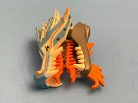 LEGO NInjago #2260 - Ice Dragon Head ONLY - 93070pb01 - Scratches/No Cracks