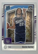 Panini 2024-25 Donruss Optic - Devin Carter #290 Rated Rookie Prizm Kings NBA