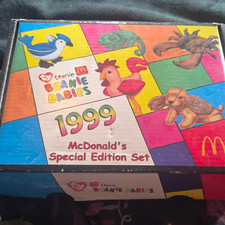 McDonald's Happy Meal Teenie Beanie Babies Special Edition Complete Set 1999