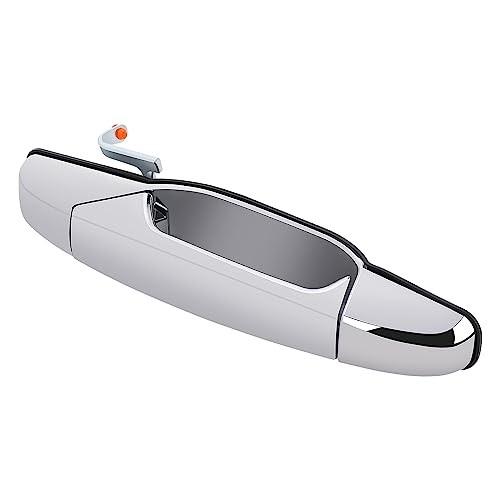 Exterior Chrome Door Handle, Front Passenger Side, Compatible with 2007-2014 