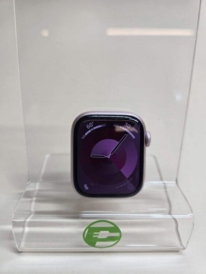 GPS Only Apple Watch Series 9 41MM Pink Aluminum MR933LL/A Face Only