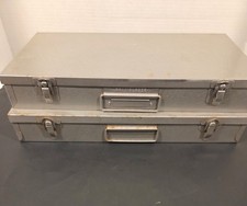 Vtg Brumburger 35mm Meta Slide Storage Case Holder Set of 2