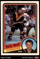 1984 O-Pee-Chee #332 Tony Tanti Canucks 8 - NM/MT