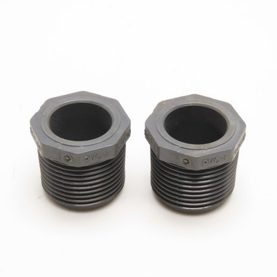 Colonial 3/4'' Sch 80 PVC Hex Pipe Plug Lot Of 2