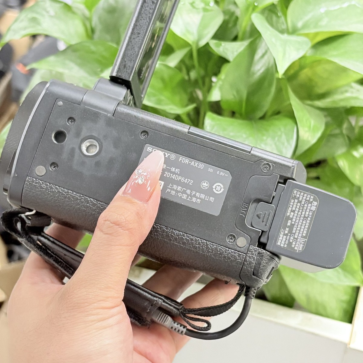 SONY 4K Video Camera Handycam FDR-AX30 Black 10x Optical Zoom | eBay